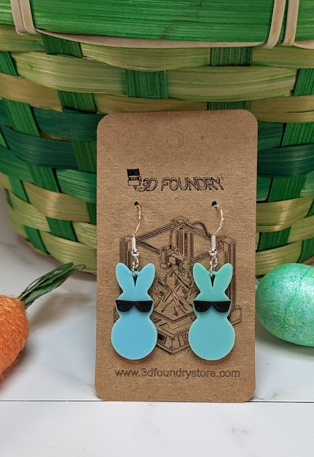 Peepish Easter Earring