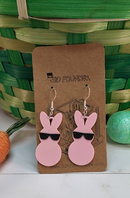 Peepish Easter Earring
