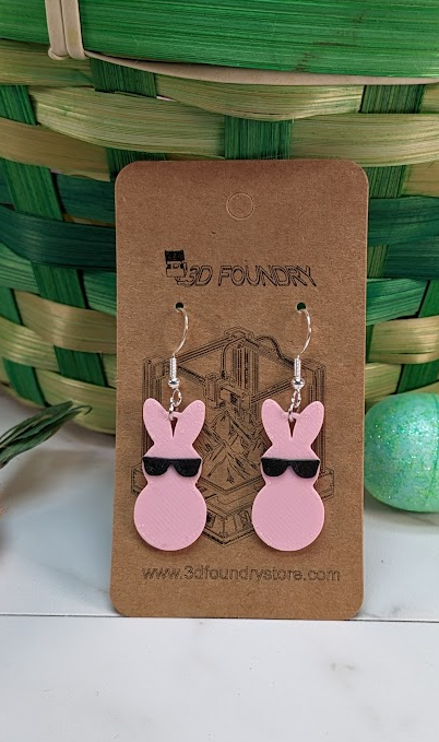 Peepish Easter Earring